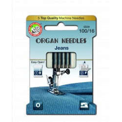 Machine Needles ORGAN JEANS 130 / 705H - 100 - 5pcs/card