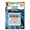 Strojové jehly ORGAN UNIVERSAL 130/705H - 100 - 10ks/plastová krabička/karta