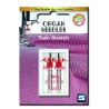 Strojové jehly ORGAN TWIN STRETCH 130/705 H - 75 (2,5) - 2ks/plastová krabička/karta