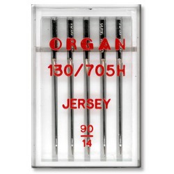 Machine Needles ORGAN JERSEY 130/705H - 90 - 5pcs/plastic box