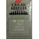 Industrial Machine Needles ORGAN DBxF2 (1738LR) - 65/9 - 10pcs/card
