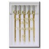 Machine Needles ORGAN TOP STITCH TITANIUM 130/705H - 80 - 5pcs/plastic box